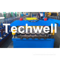 0.3 - 0.8mm Forming Thickness Trapezoidal Profile Roof Roll Forming Machine